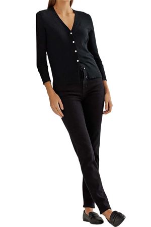 Denzel-Long Sleeve-Sweater-Cotton Modal LAUREN RALPH LAUREN | Cardigan | 200808207001